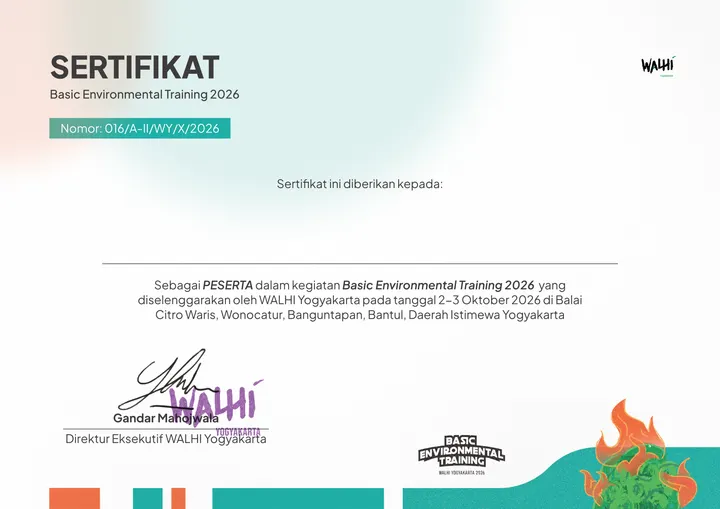 Desain sertifikat BET 2026